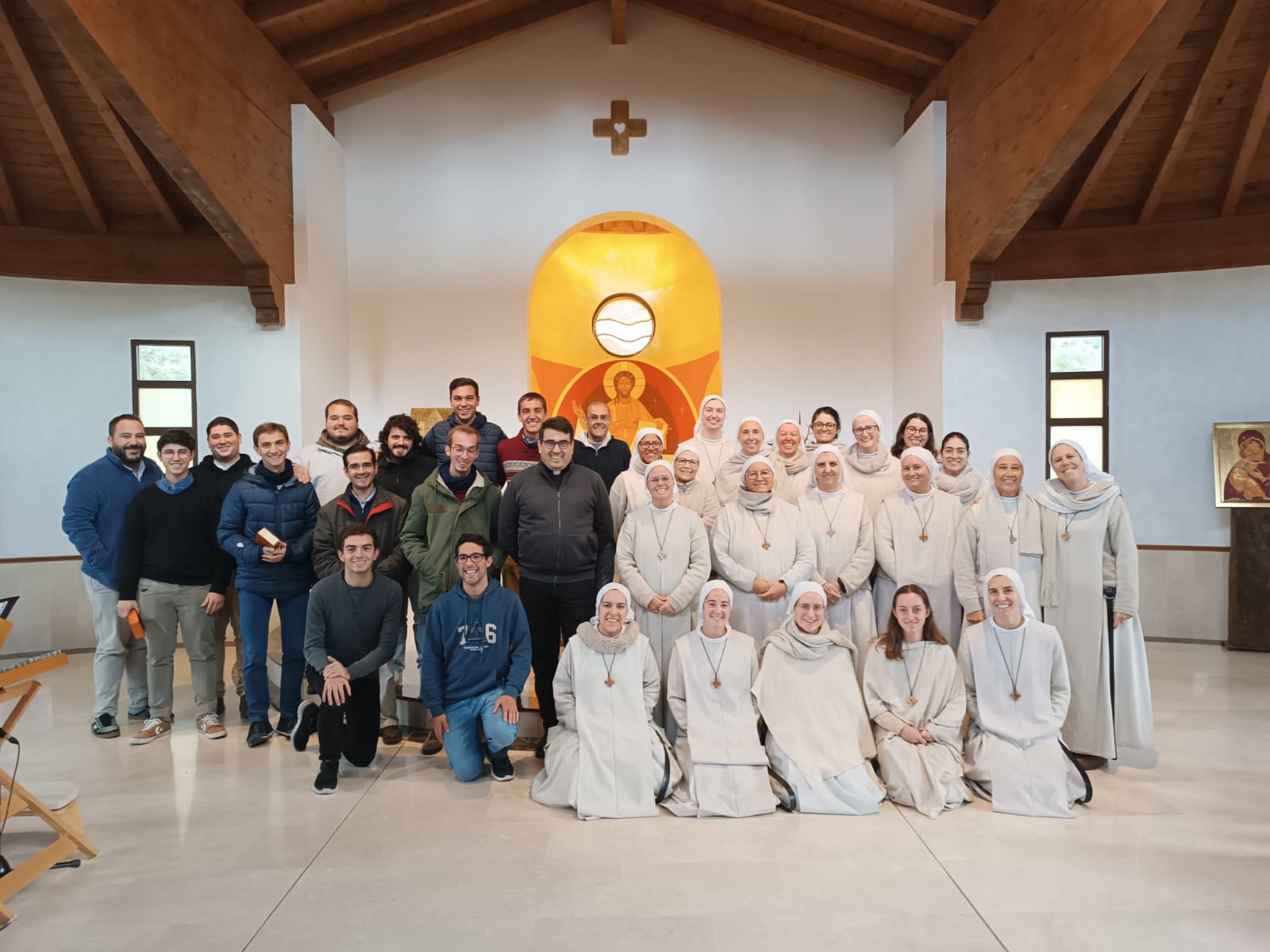 Convivencia y oración de los seminaristas de Ciudad Real en el Monasterio de la Conversión
